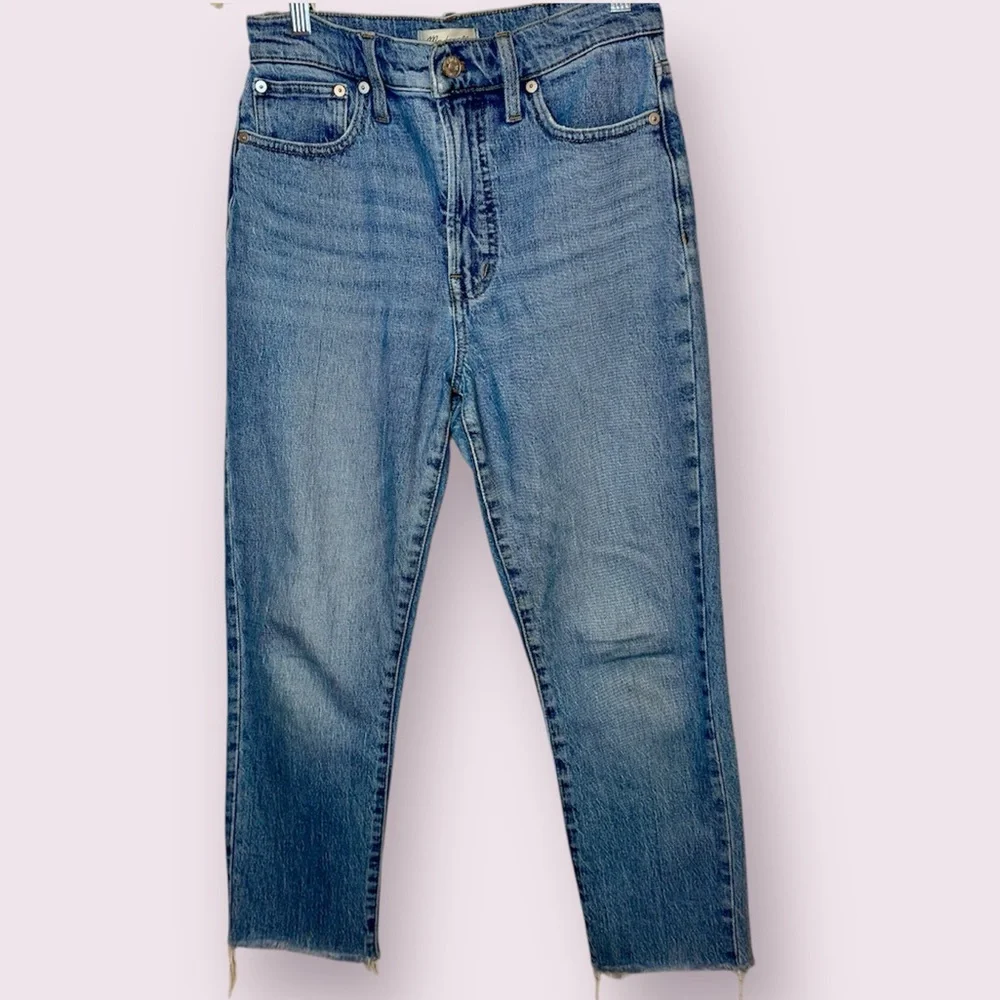 Madewell The Perfect Vintage Jeans Blue Denim Size 26